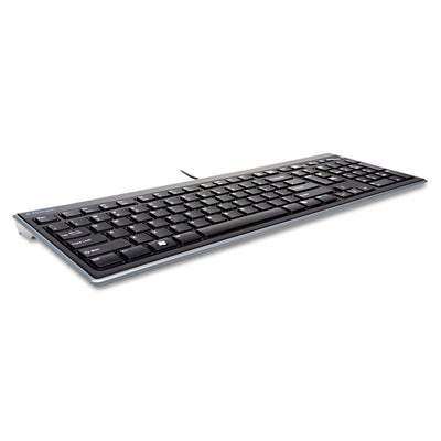 Kensington® Slim Type Standard Keyboard, 104 Keys, Black Flipcost Flipcost