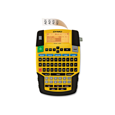 Rhino 4200 Basic Industrial Handheld Label Maker, 1 Line, 4.06 x 8.46 x 2.24 Flipcost Flipcost