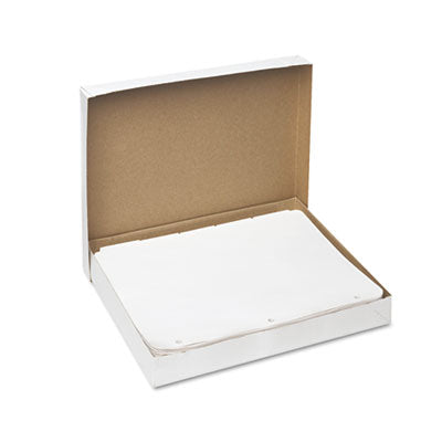 Write and Erase Plain-Tab Paper Dividers, 5-Tab, 11 x 8.5, White, 36 Sets Flipcost Flipcost