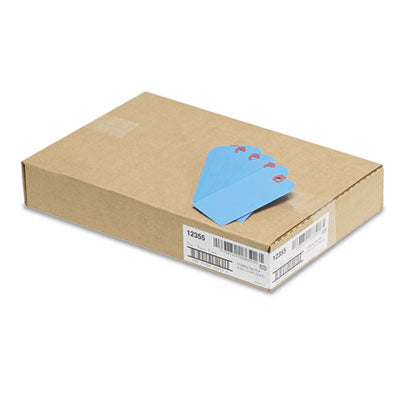 Avery® Unstrung Shipping Tags, 11.5 pt Stock, 4.75 x 2.38, Blue, 1,000/Box Flipcost Flipcost