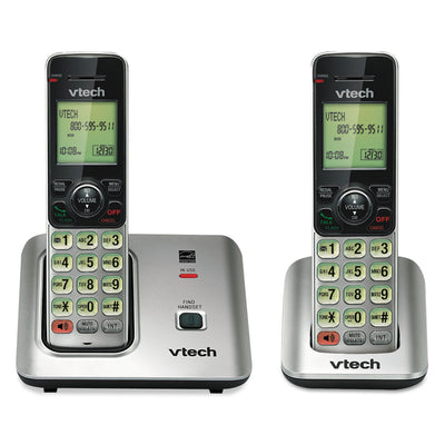 Vtech® CS6619-2 Cordless Phone System, Base and 1 Additional Handset Flipcost Flipcost