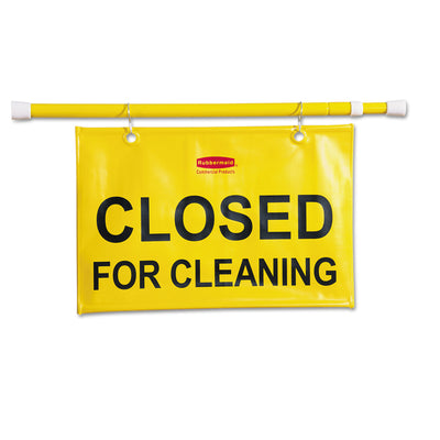 RUBBERMAID COMMERCIAL PROD. Site Safety Hanging Sign, 50 x 1 x 13, Yellow - Flipcost