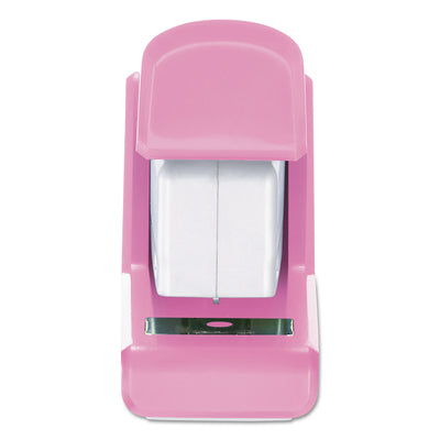 Bostitch® InCourage Spring-Powered Compact Stapler with Antimicrobial Protection, 20-Sheet Capacity, Pink/Gray Flipcost Flipcost