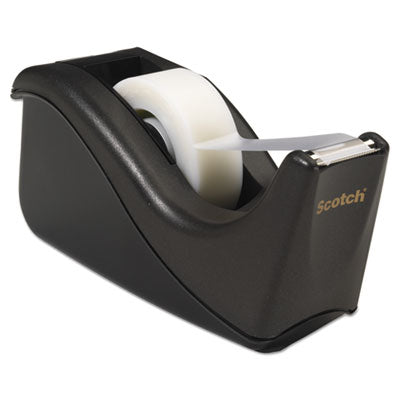 Scotch® Value Desktop Tape Dispenser, 1" Core, Two-Tone Black - Flipcost