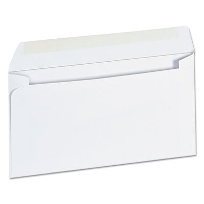 Universal® Open-Side Business Envelope, #6 3/4, Square Flap, Gummed Closure, 3.63 x 6.5, White, 500/Box Flipcost Flipcost