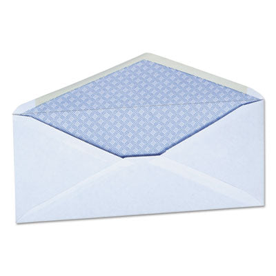 Universal® Open-Side Security Tint Business Envelope, #10, Monarch Flap, Gummed Closure, 4.13 x 9.5, White, 500/Box Flipcost Flipcost