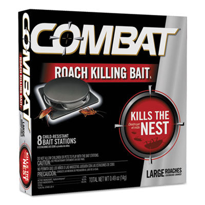 Source Kill Large Roach Killing System, Child-Resistant Disc, 8/Box, 12 Boxes/Carton Flipcost Flipcost