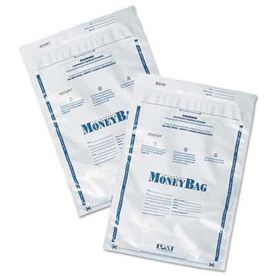 SecurIT® Tamper-Evident Deposit Bag, Plastic, 9 x 12, White, 100/Pack Flipcost Flipcost