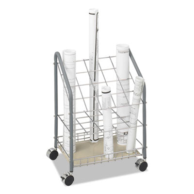 Wire Roll/Files, 20 Compartments, 18w x 12.75d x 24.5h, Gray, Ships in 1-3 Business Days Flipcost Flipcost