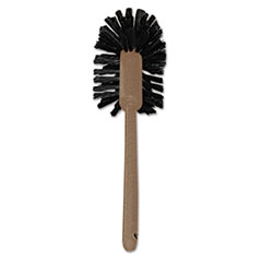 Rubbermaid® Commercial Commercial-Grade Toilet Bowl Brush, 17" Handle, Brown - Flipcost