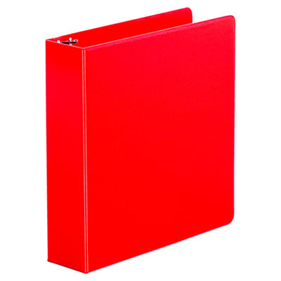 Universal® Economy Non-View Round Ring Binder, 3 Rings, 2" Capacity, 11 x 8.5, Red Flipcost Flipcost
