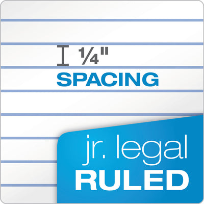 "The Legal Pad" Plus Ruled Perforated Pads with 40 pt. Back, Narrow Rule, 50 White 5 x 8 Sheets, Dozen Flipcost Flipcost