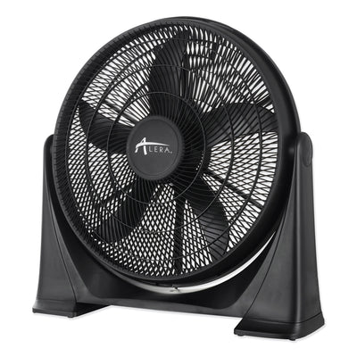 20" Super-Circulator 3-Speed Tilt Fan, Plastic, Black Flipcost Flipcost