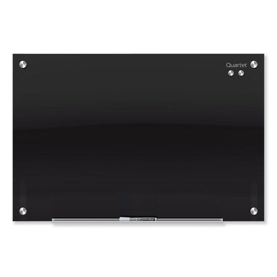 Quartet® Infinity Glass Marker Board, 96 x 48, Black Surface - Flipcost