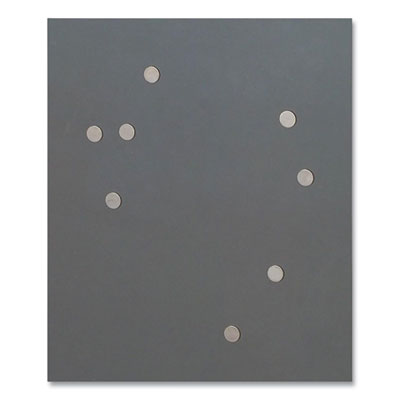 Quartet® Matrix Magnets, Circles, Silver, 0.38" Diameter, 50/Pack Flipcost Flipcost