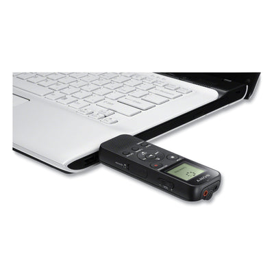 ICD-PX370 Digital Voice Recorder, 4 GB, Black Flipcost Flipcost