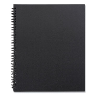 TRU RED™ Wirebound Soft-Cover Project-Planning Notebook, 1-Subject, Project-Management Format, Black Cover, (80) 11 x 8.5 Sheets - Flipcost