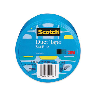 Scotch® Duct Tape, 1.88" x 20 yds, Sea Blue Flipcost Flipcost