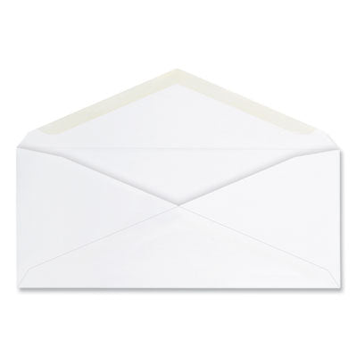 Universal® Open-Side Business Envelope, #10, Commercial Flap, Gummed Closure, 4.25 x 9.63, White, 125/Box Flipcost Flipcost