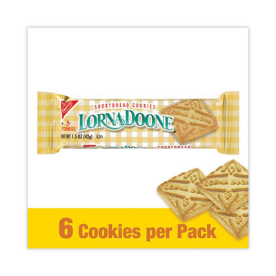 Lorna Doone Shortbread Cookies, 1.5 oz Packet, 30 Packets/Carton, Ships in 1-3 Business Days - Flipcost