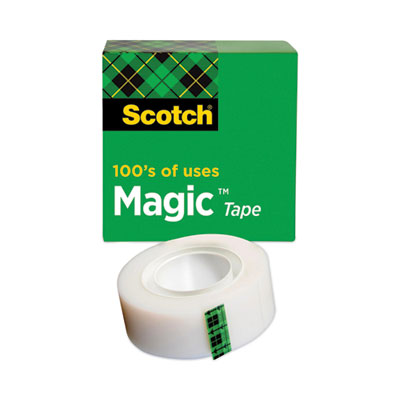 Scotch® Magic Tape Refill, 1" Core, 0.75" x 83.33 ft, Clear - Flipcost