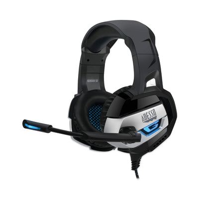 Xtream G2 Binaural Over The Head Headset, Black/Blue Flipcost Flipcost