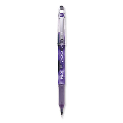 Pilot® Precise P-700 Gel Pen, Stick, Fine 0.7 mm, Purple Ink, Purple Barrel, Dozen - Flipcost
