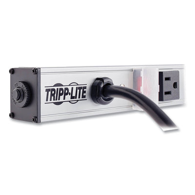 Tripp Lite Vertical Power Strip, 8 Outlets, 15 ft Cord, Silver Flipcost Flipcost