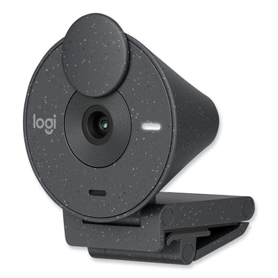 Logitech® Brio 305 Web Camera, 1920 pixels x 1080 pixels, 2 Mpixels, Graphite - Flipcost