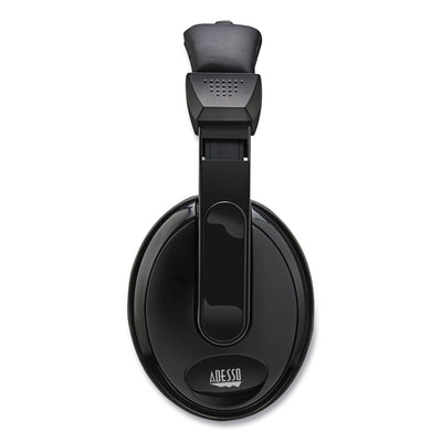 Xtream H5 Binaural Over The Head Multimedia Headset with Mic, Black Flipcost Flipcost