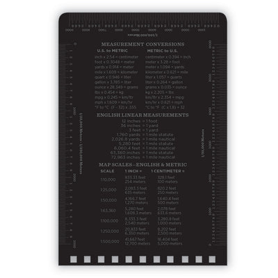 All-Weather Wire-O Notepad, Universal: Narrow Rule and Quadrille Rule, Black Cover, 50 White 3 x 5 Sheets - Flipcost