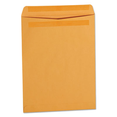 Universal® Self-Stick Open End Catalog Envelope, #13 1/2, Square Flap, Self-Adhesive Closure, 10 x 13, Brown Kraft, 250/Box Flipcost Flipcost