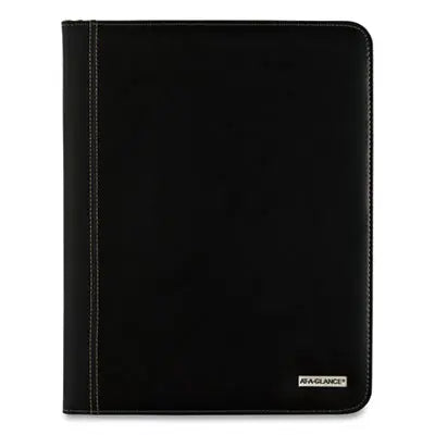 AT-A-GLANCE Executive Monthly Padfolio, 11 x 9, Black Cover, 13-Month (Jan to Jan): 2024 to 2025 Flipcost Flipcost