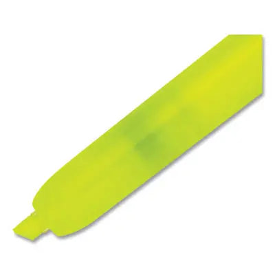 Sharpie® Retractable Highlighters, Fluorescent Yellow Ink, Chisel Tip, Yellow/Black Barrel, Dozen Flipcost Flipcost