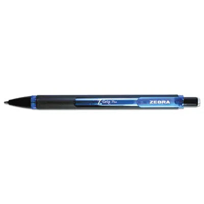Zebra® Z-Grip Plus Mechanical Pencil, 0.7 mm, HB (#2), Black Lead, Black/Blue Barrel, Dozen Flipcost Flipcost