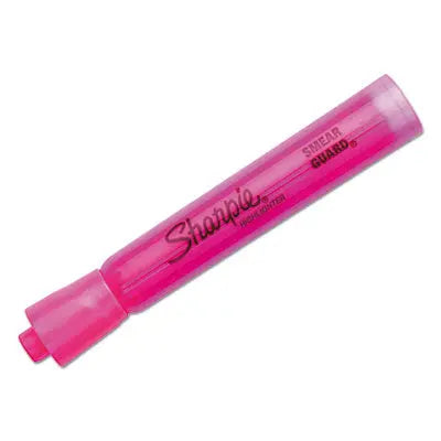 Sharpie® Tank Style Highlighters, Pink Ink, Chisel Tip, Pink Barrel, Dozen Flipcost Flipcost