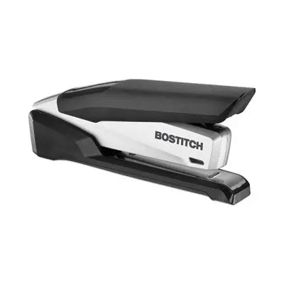 Bostitch® inPOWER+28 Executive One-Finger 3-in-1 Eco-Friendly Desktop Stapler, 28-Sheet Capacity, Black/Silver Flipcost Flipcost