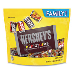 Miniatures Variety Family Pack, Assorted Chocolates, 17.6 oz Bag, Ships in 1-3 Business Days - Flipcost