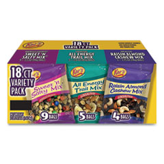 Trail Mix Variety Pack, Assorted Flavors, 18 Packets/Carton, Ships in 1-3 Business Days - Flipcost