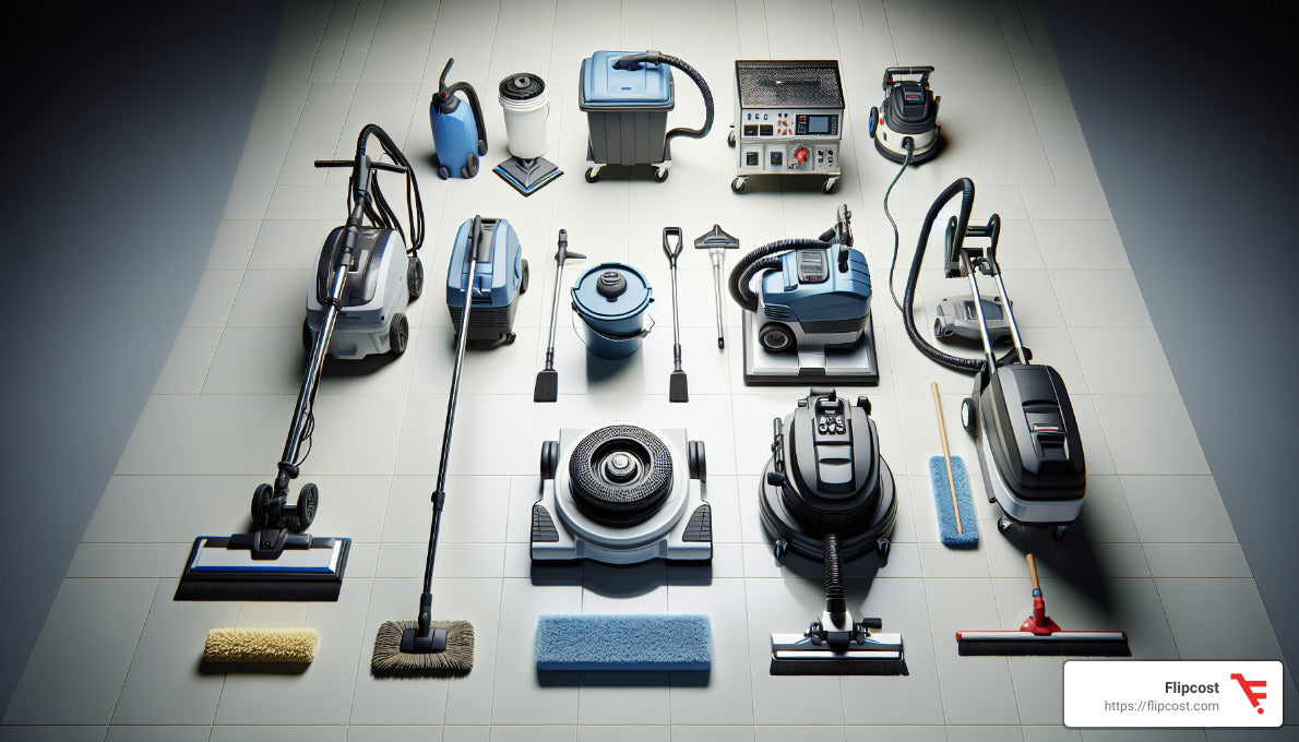 Choosing the Right Commercial Cleaning Equipment for Your Needs