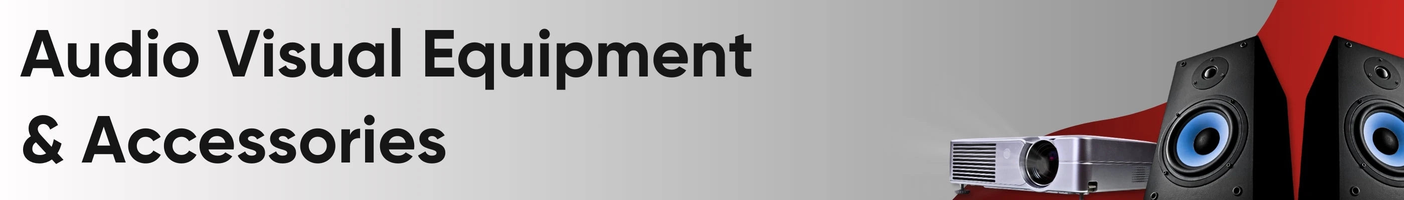 Assortment of audio-visual equipment and accessories, including speakers, microphones, and cables for sound and video setups. | Flipcost.com