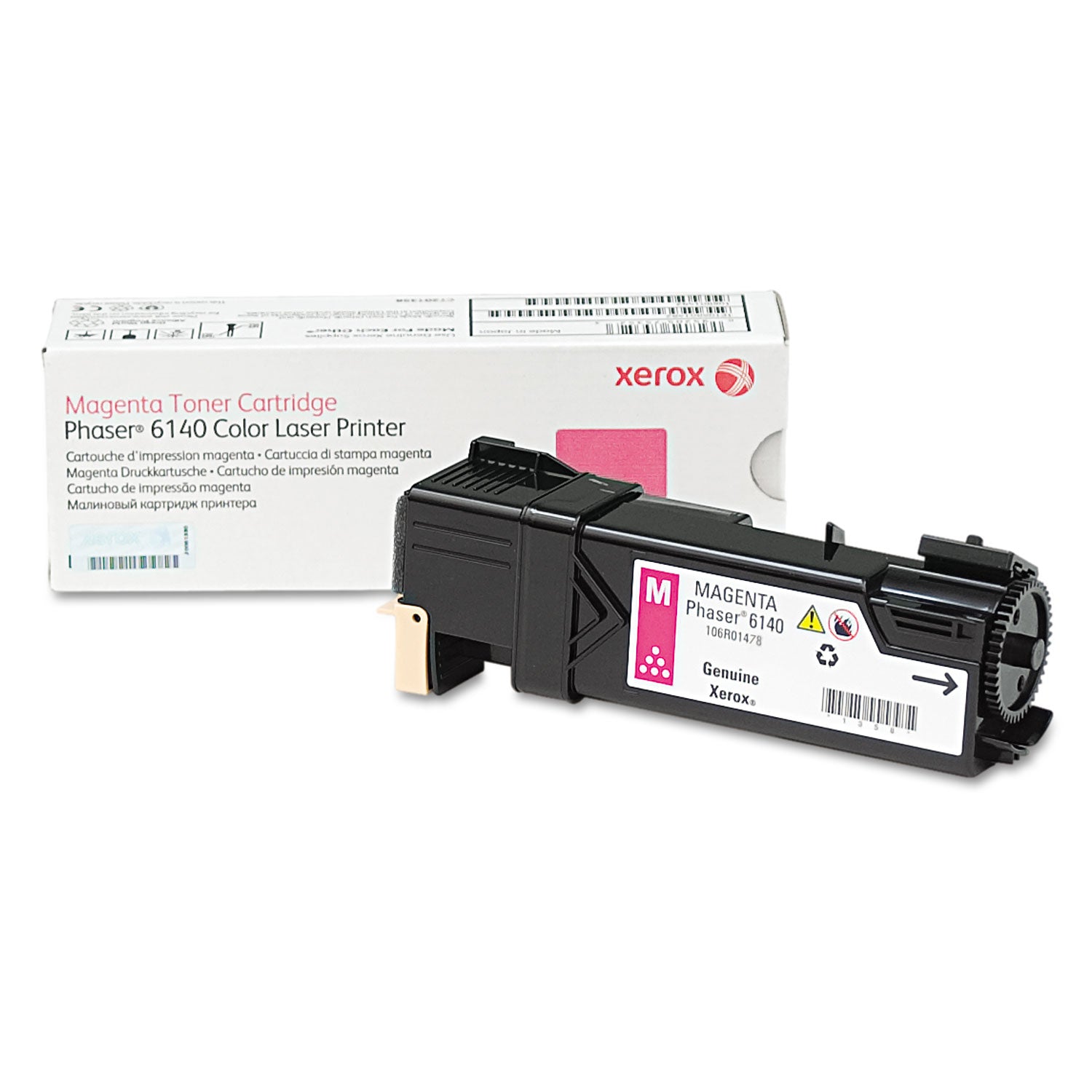 Xerox® 106R01478 Toner, 2,000 Page-Yield, Magenta