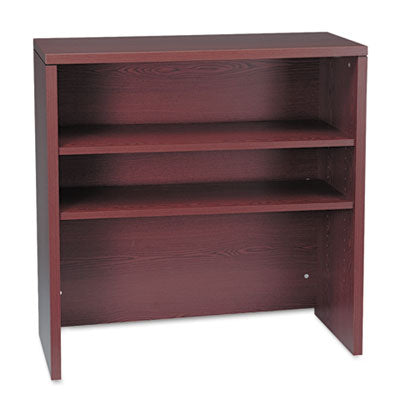 10500 Series Mahogany Bookcase Hutch, 36w x 14.63d x 37.13h Flipcost Flipcost