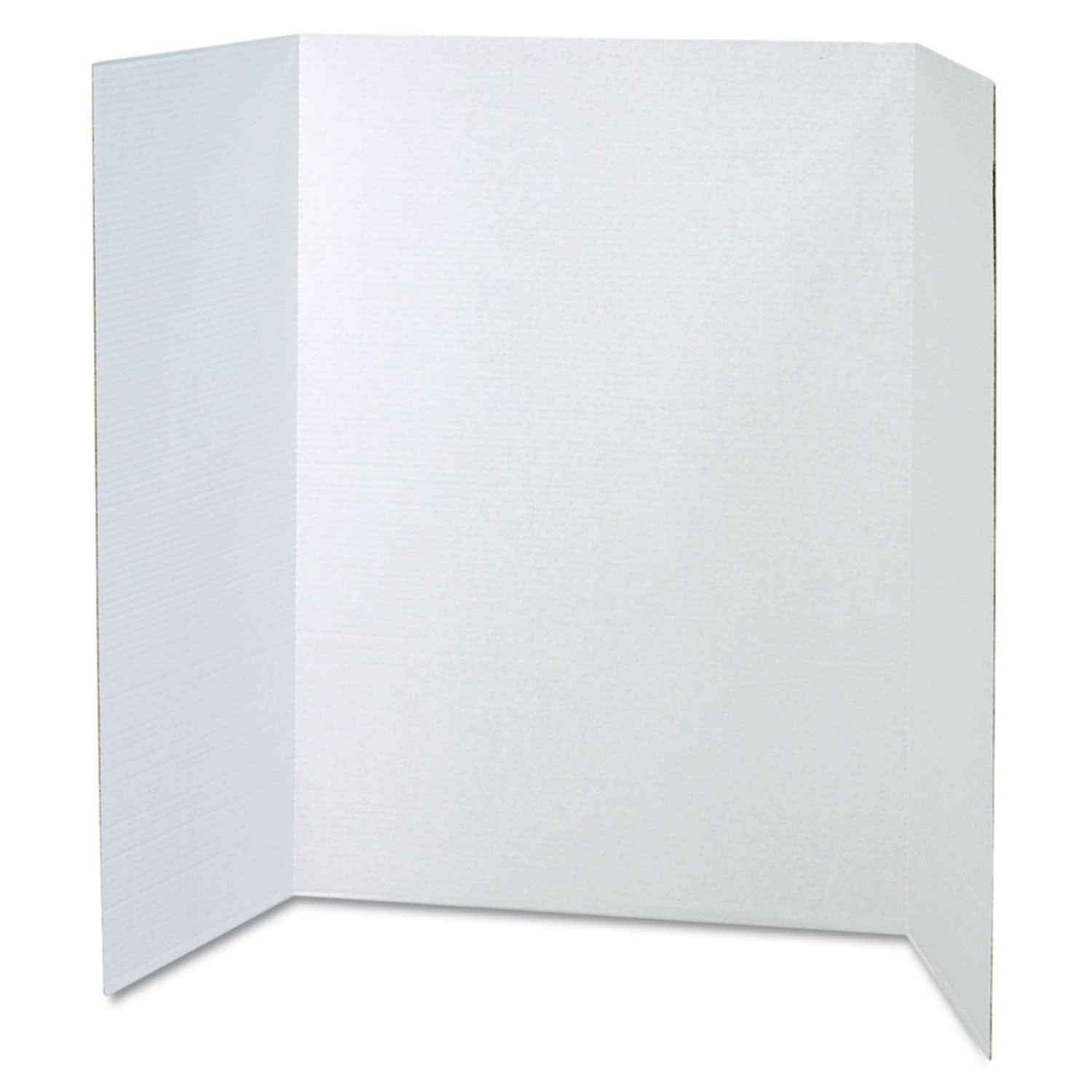 Spotlight Corrugated Presentation Display Boards, 48 x 36, White, 4/Carton Pacon® Flipcost