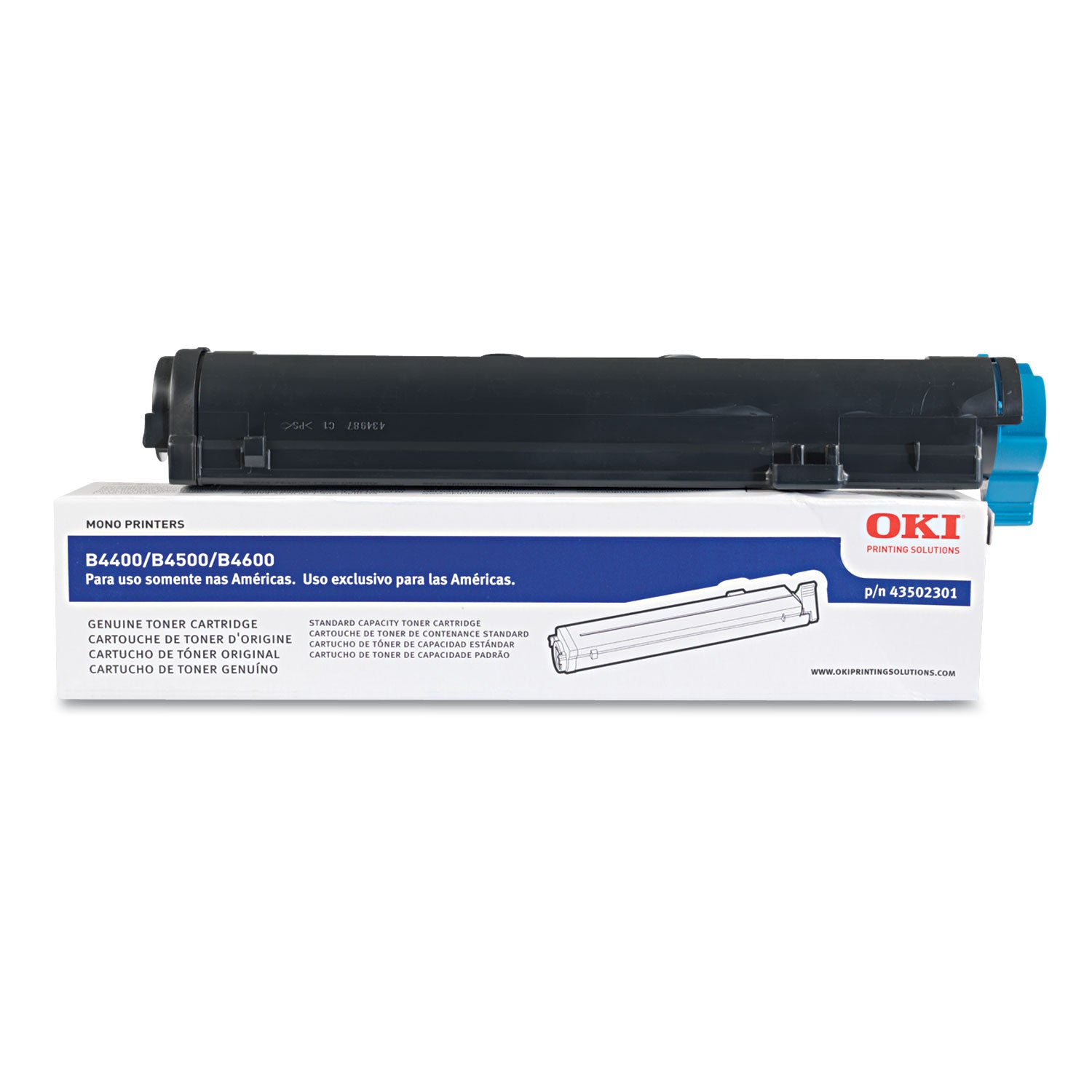 43502301 Toner, 3,000 Page-Yield, Black Oki® Flipcost