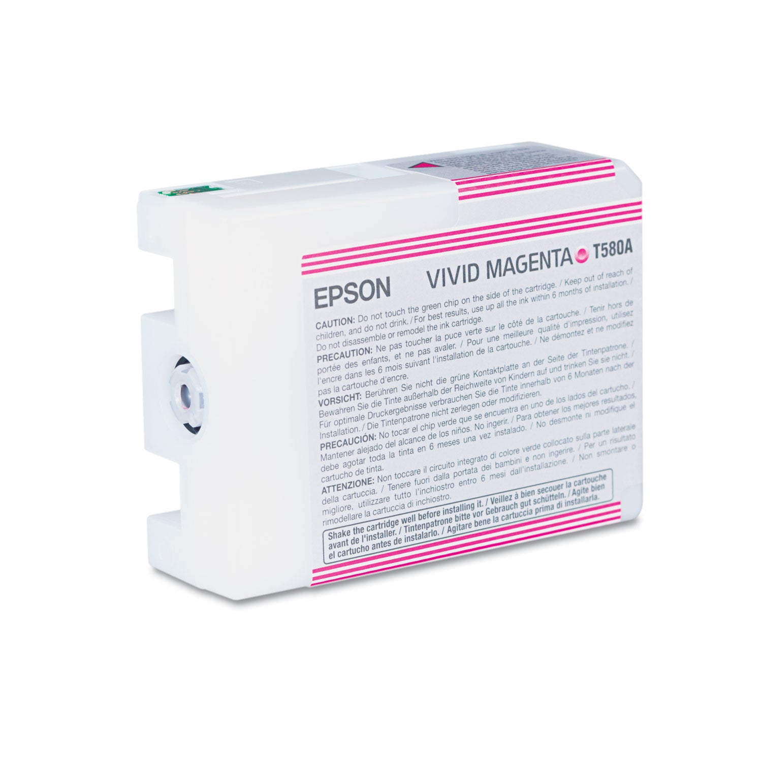 Epson® T580A00 UltraChrome K3 Ink, Vivid Magenta