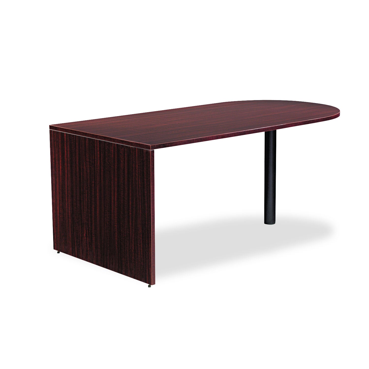 Alera® Alera Valencia Series D-Top Desk, 71" x 35.5" x 29.63", Mahogany