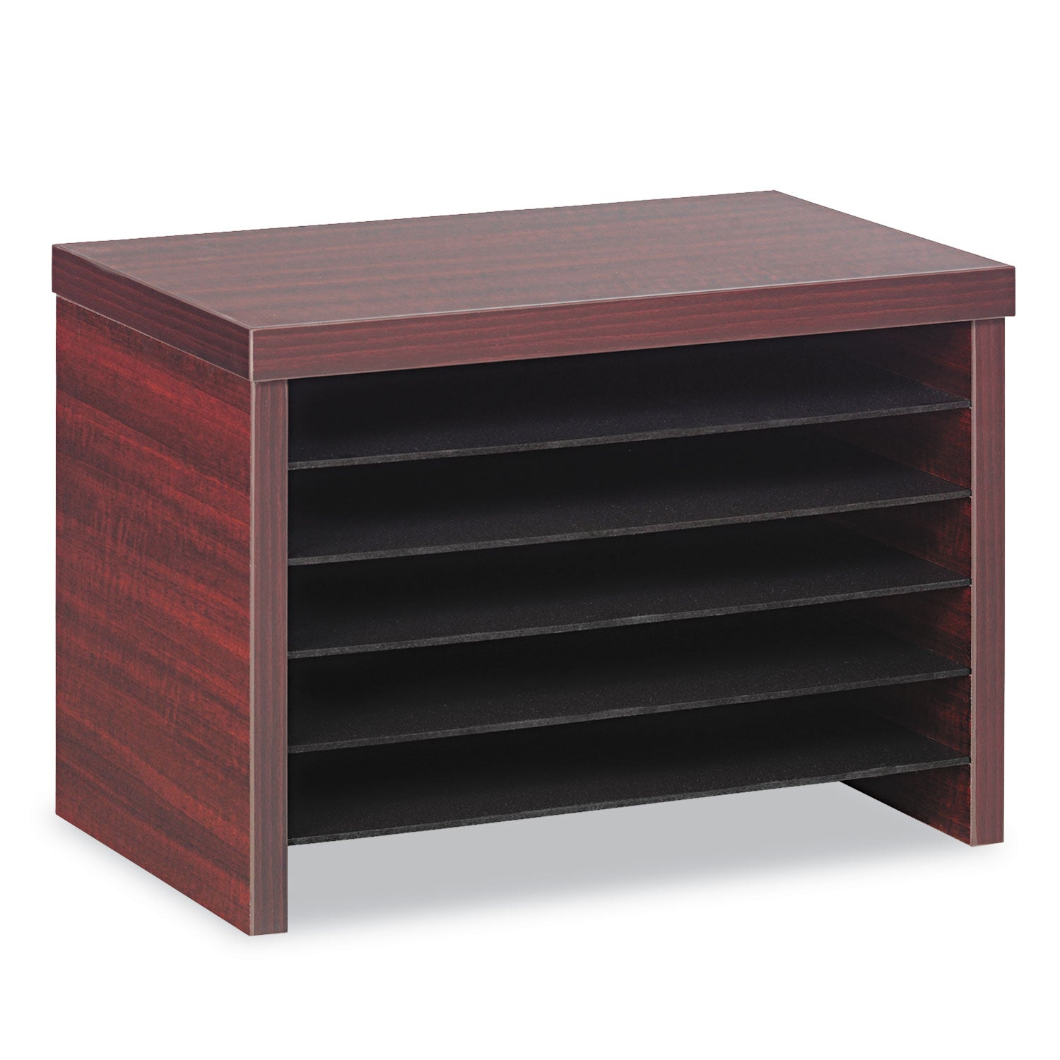 Alera Valencia Under Counter File Organizer Shelf, 15.75w x 9.88d x 10.88h, Mahogany