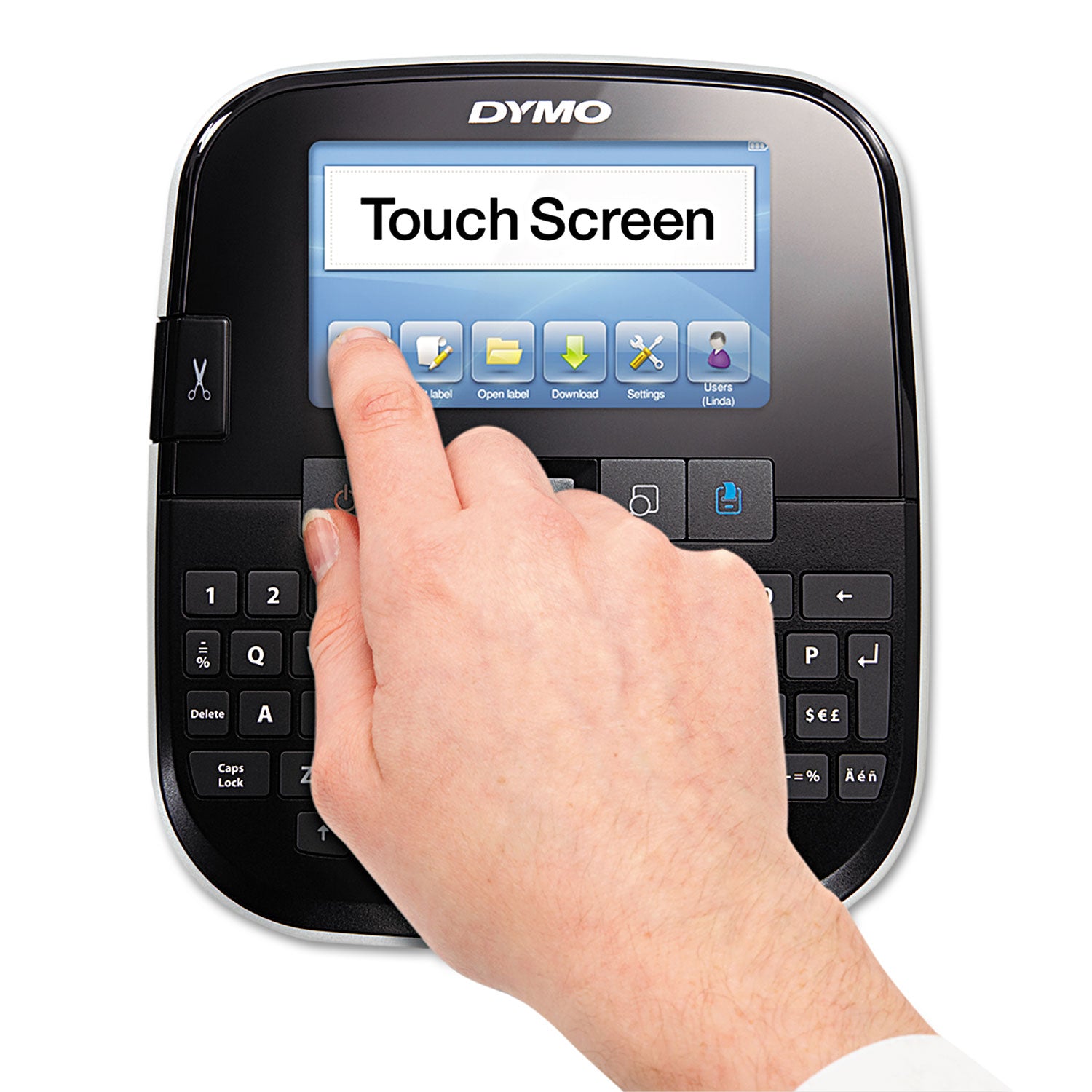 DYMO® LabelManager 500TS Touchscreen Label Maker, 0.8"/s Print Speed, 6.46 x 7.44 x 3.74