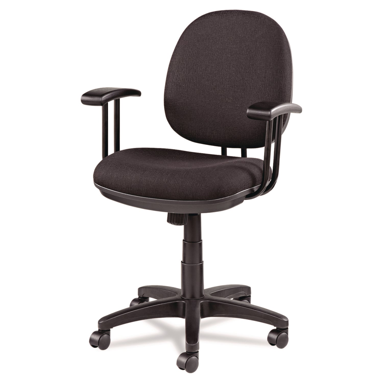 Alera® Alera Interval Series Swivel/Tilt Task Chair, Supports Up to 275 lb, 18.42" to 23.46" Seat Height, Black